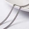 Tarnish Resistant 304 Stainless Steel Curb Chains Twisted Chains CHS-L014-11P-1