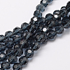 Imitation Austrian Crystal Bead Strands G-M181-10mm-20A-5