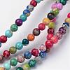 Natural Imperial Jasper Beads Strands G-I122-12mm-14-1