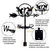 Orangutan Iron Wind Direction Indicator AJEW-WH0265-024-3