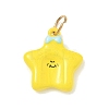 304 Stainless Steel Enamel Pendants SA-CBA5B21-04G-1