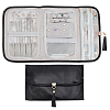 Rectangle PU Leather Envelope Travel Folding Rolls AJEW-WH0248-887A-1