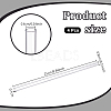 Transparent Acrylic Pipe AJEW-WH0475-51K-2