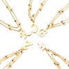Double Layer Anklets AJEW-AN00309-1