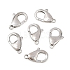 Tarnish Resistant 304 Stainless Steel Lobster Claw Clasps STAS-AB21-1