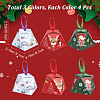 Gorgecraft 12 Sets 3 Colors Christmas Gift Boxes CON-GF0001-12-2
