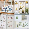 16 Sheets 8 Styles PVC Waterproof Wall Stickers DIY-WH0345-159-6