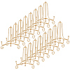 16Pcs Folding Iron Display Easels for Decorative Plates Photo Frames AJEW-GO0004-47B-1