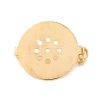 Brass Brooch Pin Findings KK-D266-01LG-1