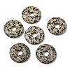 Natural Dalmatian Jasper Pendants G-A320-01A-17-1