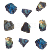 Raw Natural Labradorite Nuggets G-WH0026-11-1