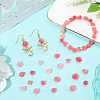 60Pcs 3 Styles Synthetic Coral Carved Beads CORA-SC0001-08-3