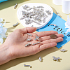 Alloy Crystal Rhinestone Spacers Bars ALRI-KS0001-01P-6