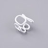 Spray Painted Alloy Cuff Rings RJEW-T011-26-RS-3