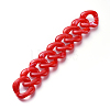 Handmade Acrylic Curb Chains AJEW-JB00555-2