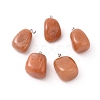Natural Red Aventurine Pendants G-k302-B13-1