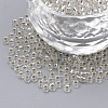 6/0 Grade A Round Glass Seed Beads X-SEED-A022-F6-34-1