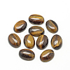 Natural Tiger Eye Cabochons X-G-R415-8x10-35-1