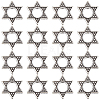 60Pcs Tibetan Style Zinc Alloy Bead Frame FIND-SC0010-42-1