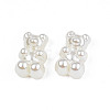 ABS Plastic Imitation Pearl Beads OACR-N008-120-4