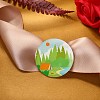 Tinplate Brooch JEWB-WH0012-020-6