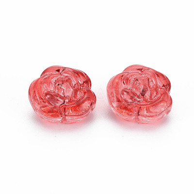 Transparent Baking Paint Glass Beads X-GLAA-S190-022-A01-1