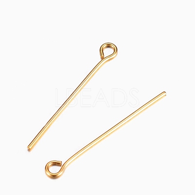 304 Stainless Steel Eye Pins STAS-I318-D05-G-1