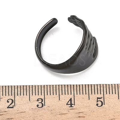 304 Stainless Steel Cuff Open Rings RJEW-D338-02D-EB-1