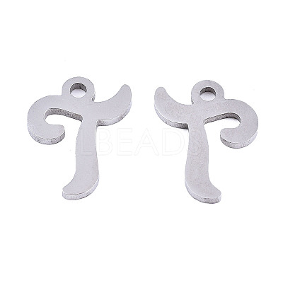 Non-Tarnish 201 Stainless Steel Charms LS-STAS-T044-217P-T-1
