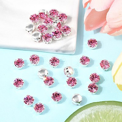 Preciosa&reg MAXIMA Crystal in Sew-On Cup X-PRC-SS34-70010-S-1