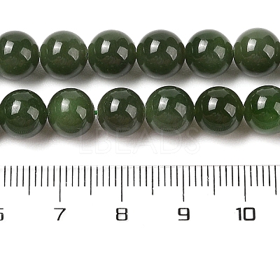 Natural Canada Jade Beads Strands G-NH0001-G01-02-1