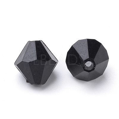 Transparent Acrylic Beads X-TACR-S146-6mm-27-1