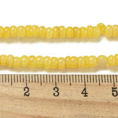 Dyed Natural Freshwater Shell Beads Strands BSHE-G039-07F-1