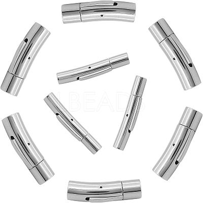 Tube 304 Stainless Steel Bayonet Clasps STAS-UN0008-38P-1