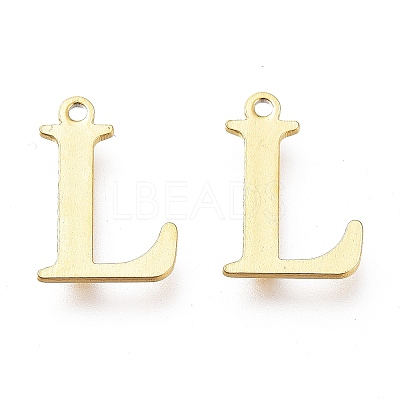 PVD Vacuum Plating  304 Stainless Steel Charms LS-STAS-H112-L-G-1