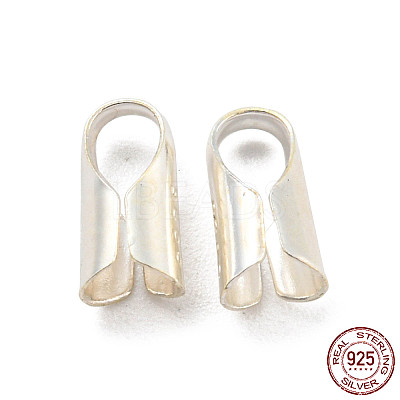 925 Sterling Silver Cord End STER-Q191-06C-S-1