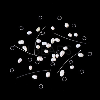 30Pcs 3 Styles Natural Cultured Freshwater Pearl Beads PEAR-TA0001-53-1