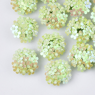 PVC Paillette Cabochons FIND-S321-01H-1
