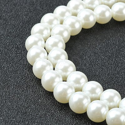 Glass Pearl Beads HY-J001-10mm-HX001-1