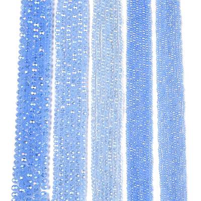 Electroplate Glass Beads Strands LS-EGLA-A044-J3mm-B03-1