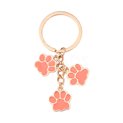 Alloy Enamel Keychains KEYC-YW00198-09-1