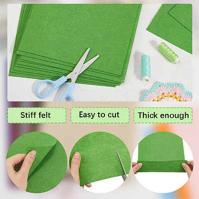 15Pcs Felt Non Woven Fabric DIY-SP0003-93L-1