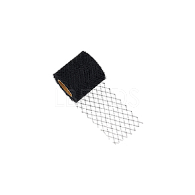 25 Yards Polyester Mesh Ribbons DIY-WH0002-90B-1