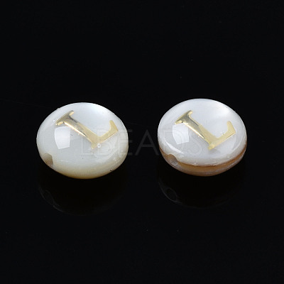 Natural Freshwater Shell Beads SHEL-S278-036L-1