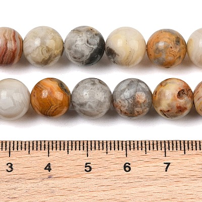Natural Crazy Lace Agate Beads Strands G-S259-38-10mm-1