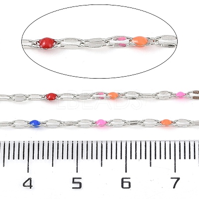 Brass Dapped Chains AJEW-Q153-03P-06-1