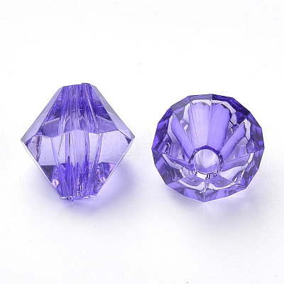 Transparent Acrylic Beads TACR-S146-4mm-20-1