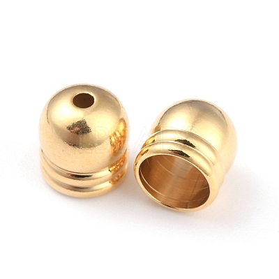 Brass Core End Caps KK-O139-15C-G-1