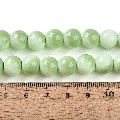 Baking Paint Glass Beads X1-DGLA-N012-10mm-04-1
