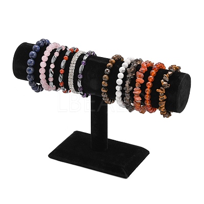Black Velvet Bracelet T Bar Display X-S009-1